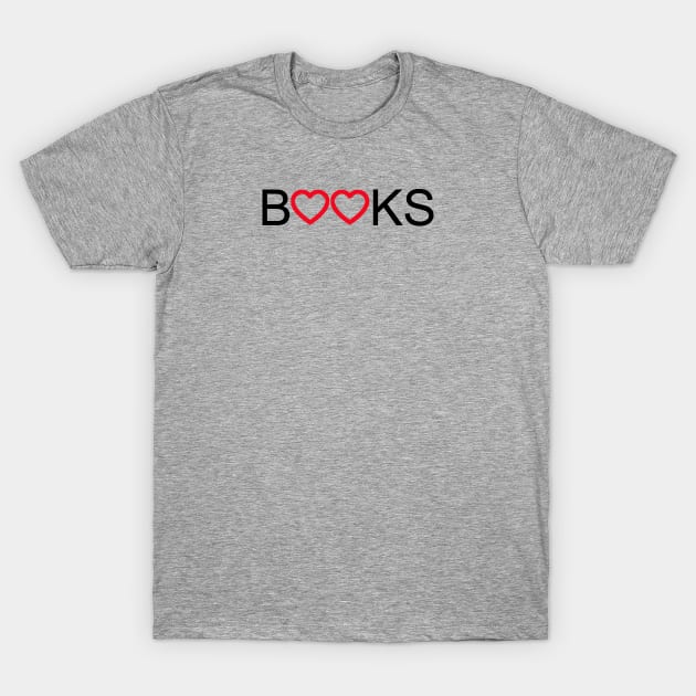 Books Big Love Shirt T-Shirt by alittlebluesky